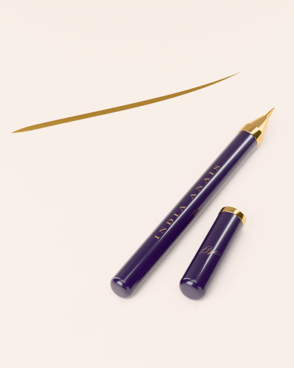 Gold Vein, eyeliner, vloeibare liner, vloeibaar goud, van India Anaïs