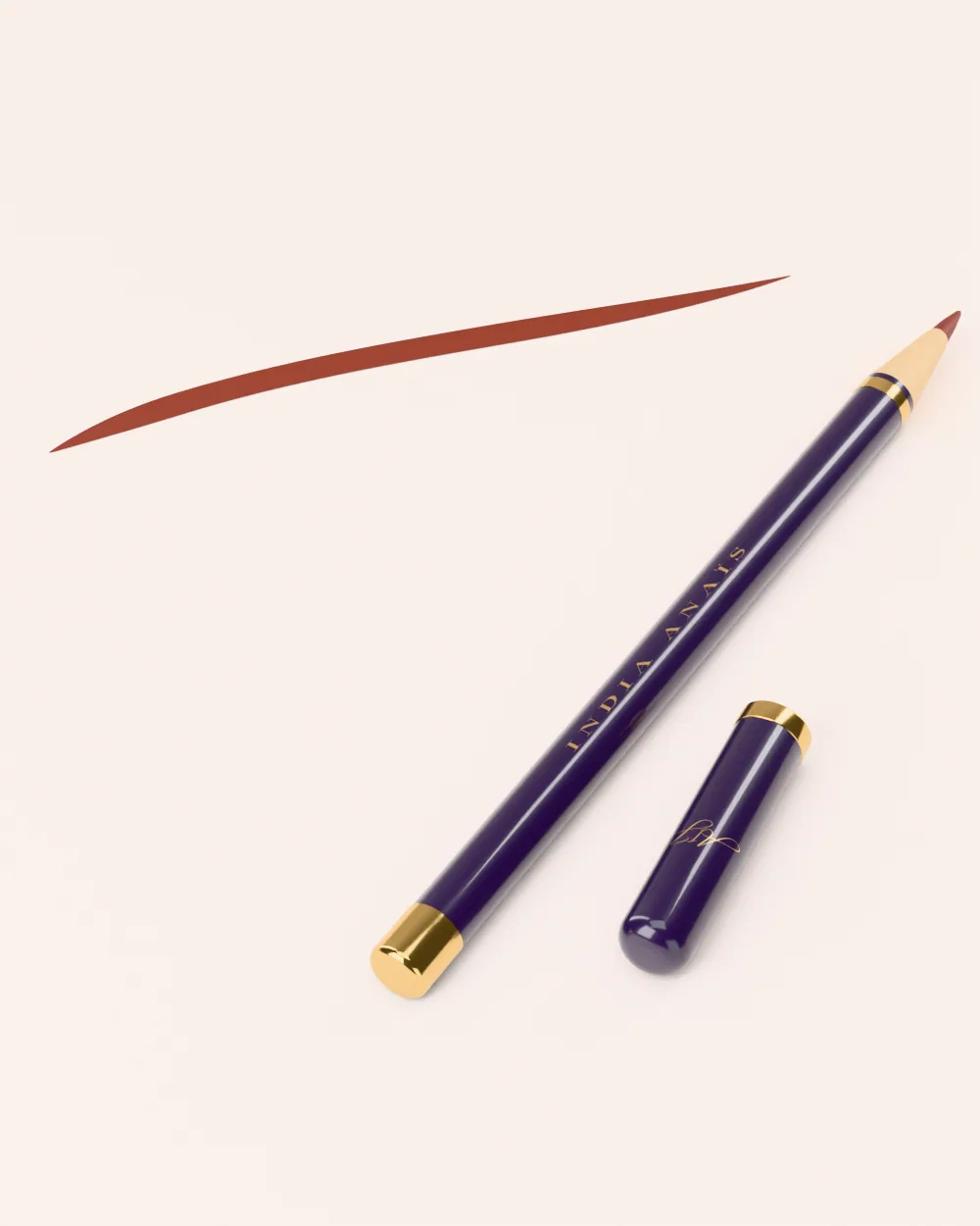 Cola Line lip liner, cola brown liner, by India Anaïs