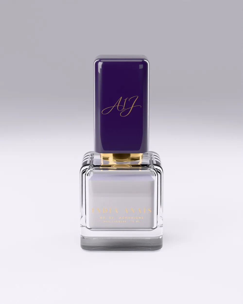 Moonstone, nagellak, melkachtige opaalparel, van India Anaïs