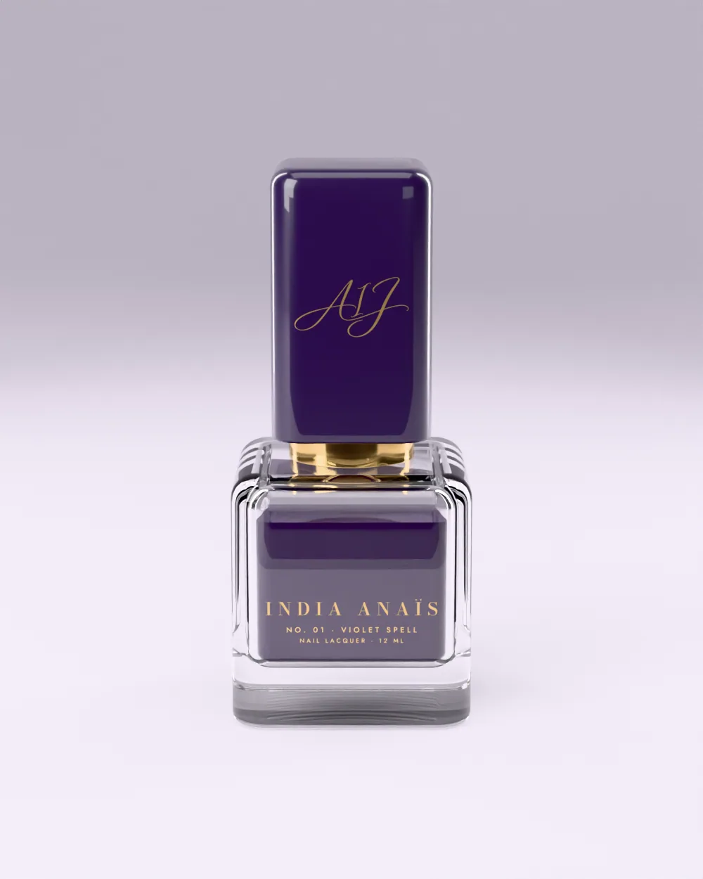 Violet Spell, nagellak, amethist crème, van India Anaïs